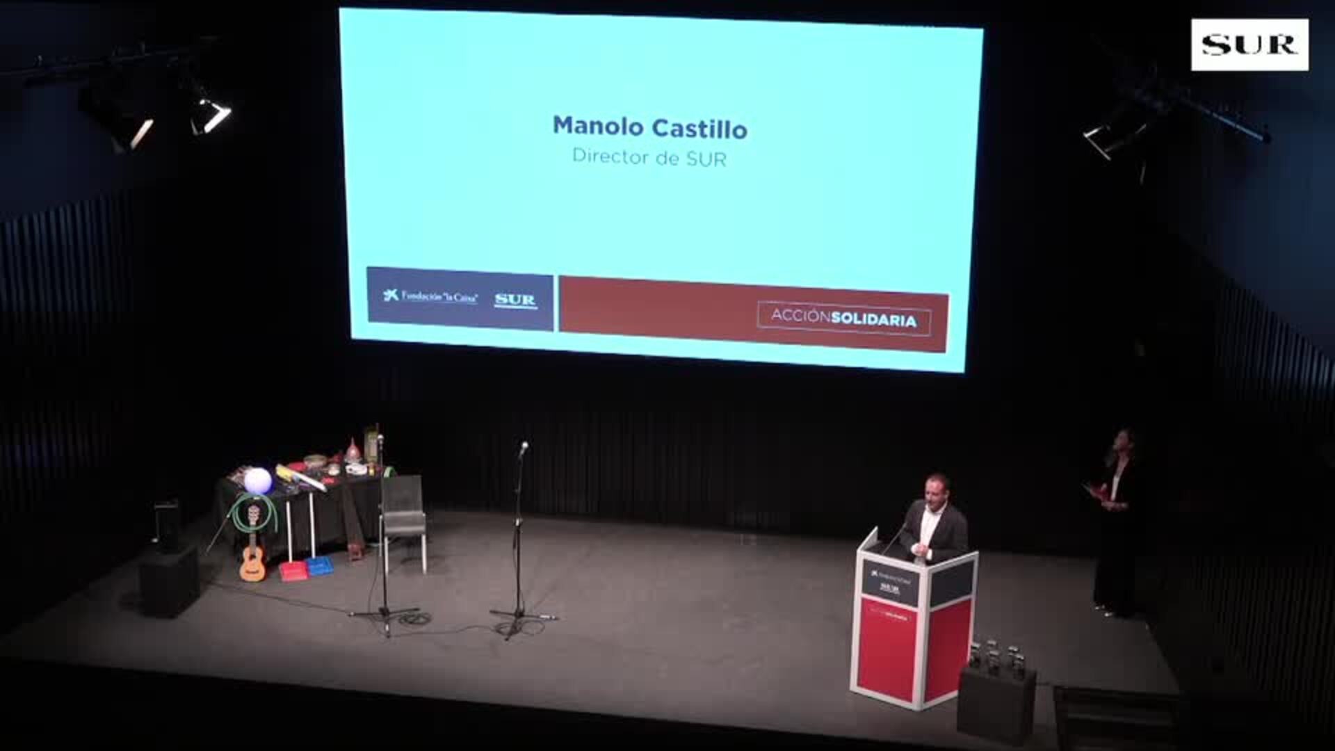 Intervención del director de SUR, Manuel Castillo en la Gala de Acción Solidaria 2022