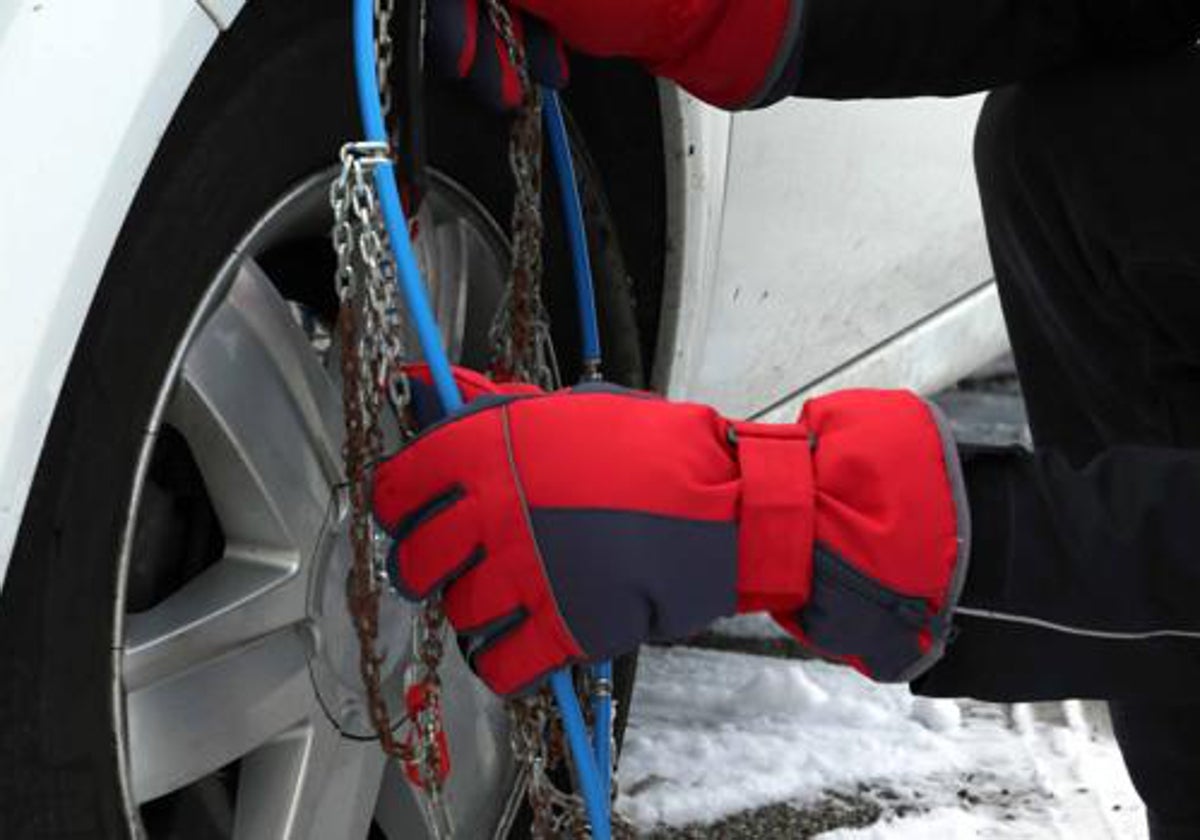 Cadenas de nieve