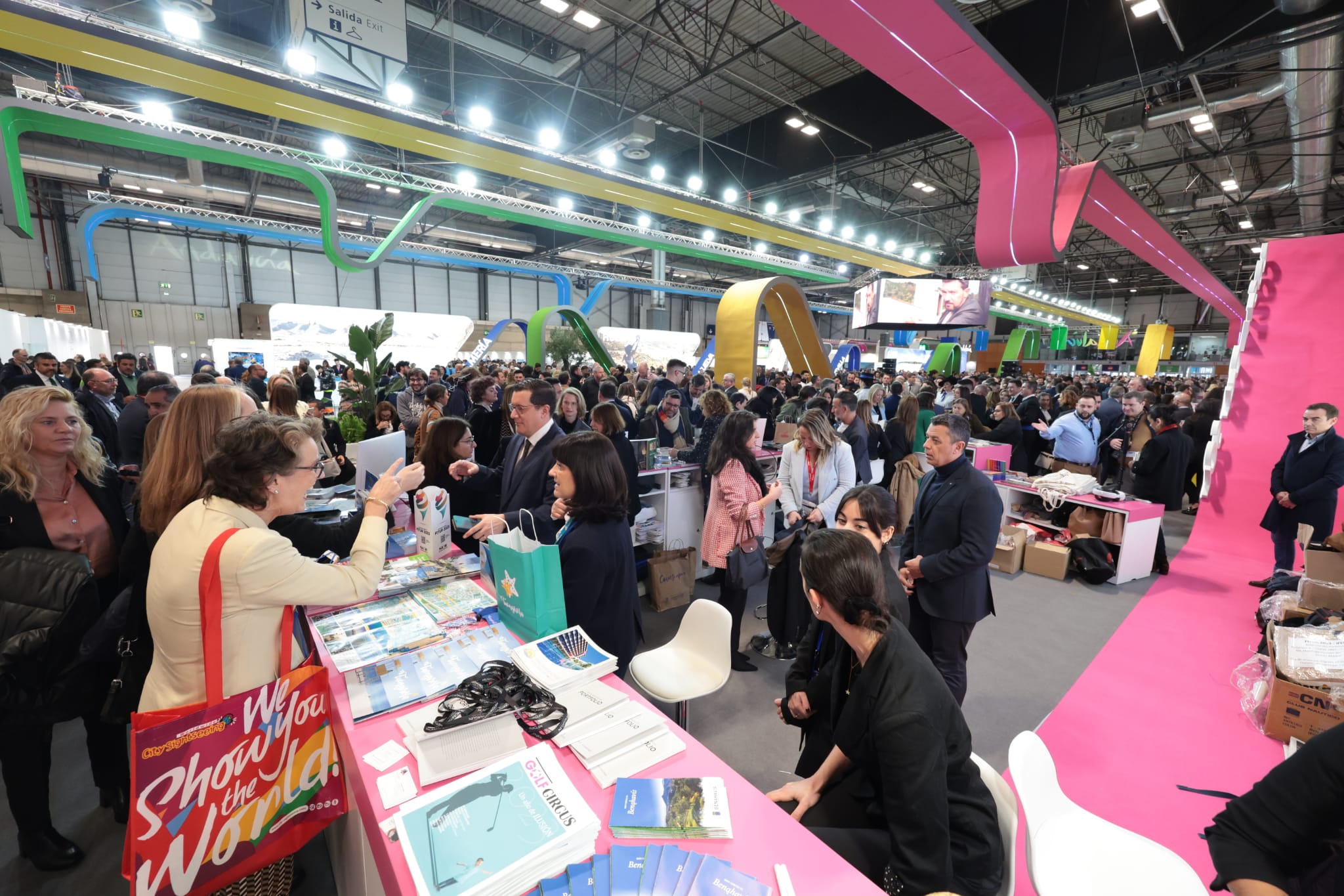 Jornada inaugural de La Feria Internacional de Turismo (Fitur)