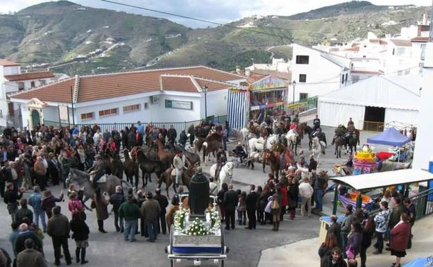 San Antón será el protagonista de cuatro fiestas en estos pueblos. ayto. canillas de albaida