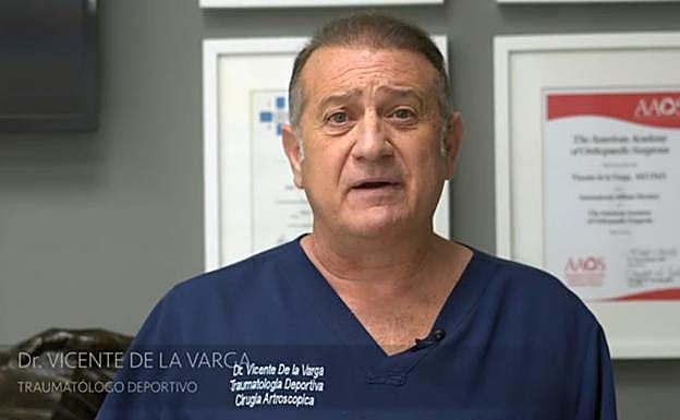 El traumatólogo Vicente de la Varga analiza la rotura del psoas de Rafa Nadal