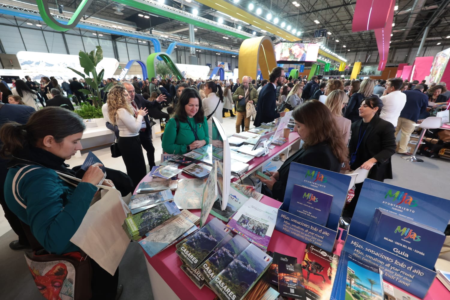 La Feria Internacional de Turismo (Fitur) se celebra en IFEMA con máxima expectación en Andalucía. 