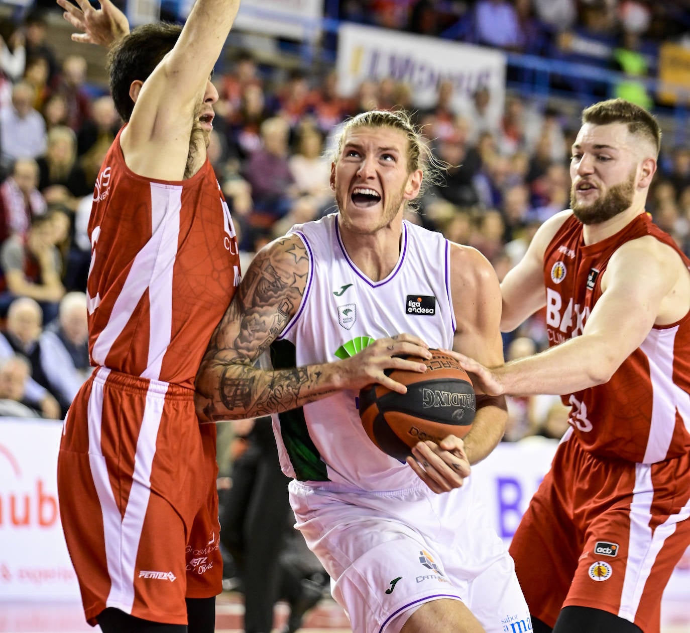 Fotos: El Manresa-Unicaja, en imágenes