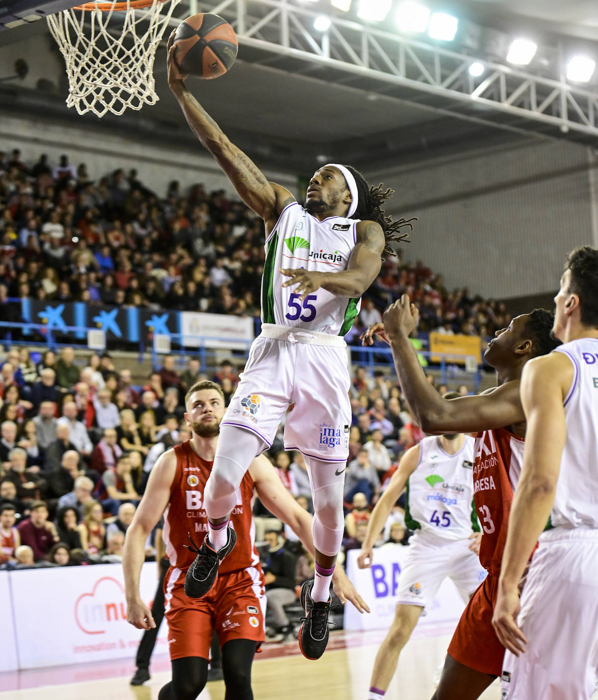 Fotos: El Manresa-Unicaja, en imágenes