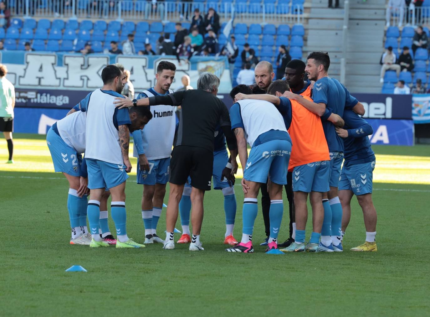 Las mejores imágenes del Málaga- Burgos