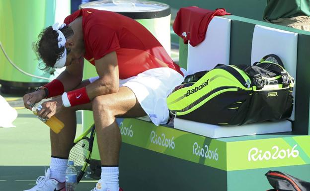 Nadal, durante los Juegos Olímpicos de Rio de Janeiro de 2016.