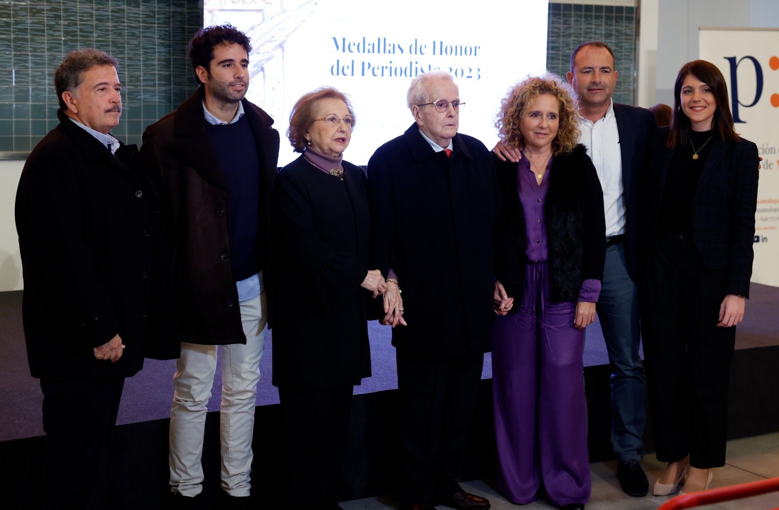 La Asociación de la Prensa de Málaga entrega su Medalla de Honor del Periodista a Azucena Cervantes y a la UMA y la distinción de Socio de Honor a Manuel Castillo Casermeiro