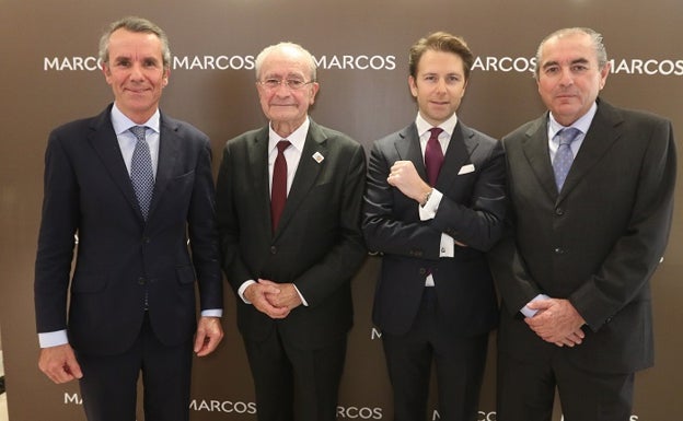 Aurelio Marcos, Francisco de la Torre, Cédric Müller y Fernando Bejarano. 