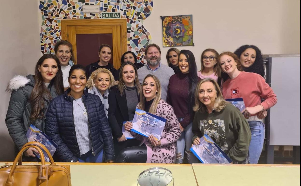 Entrega de diplomas. 