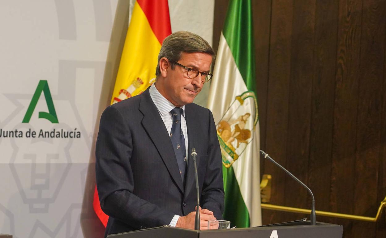 Jorge Pradela, consejero de Política industrial y Energía. 