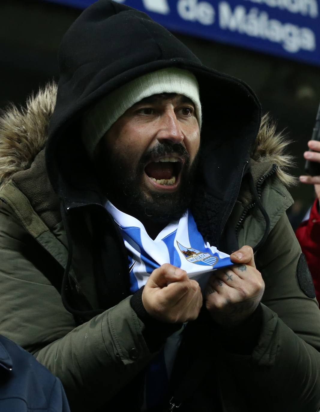 Derrota del Málaga en casa ante el Oviedo. 