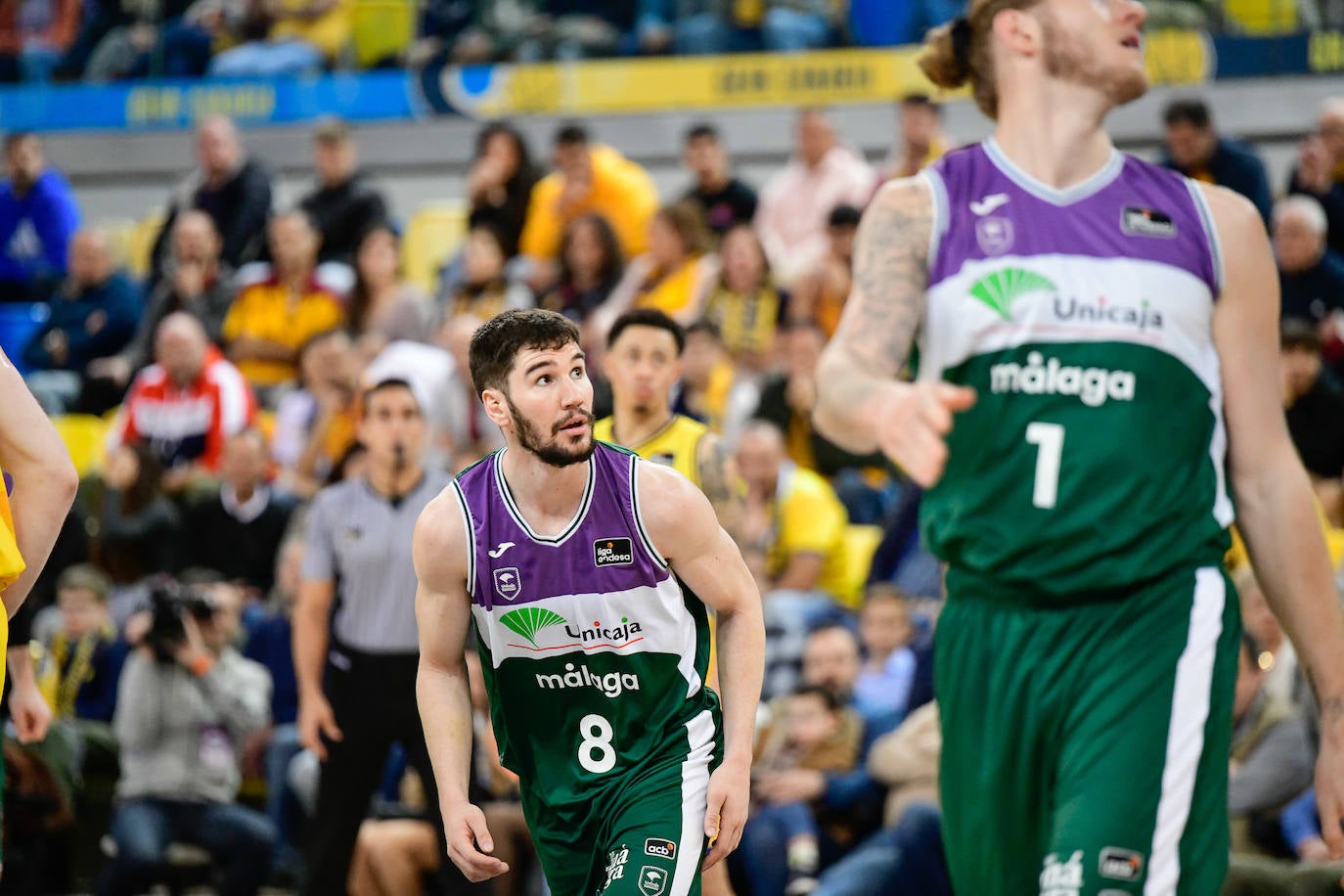 Derrota del Unicaja ante el Gran Canaria (88-70). 