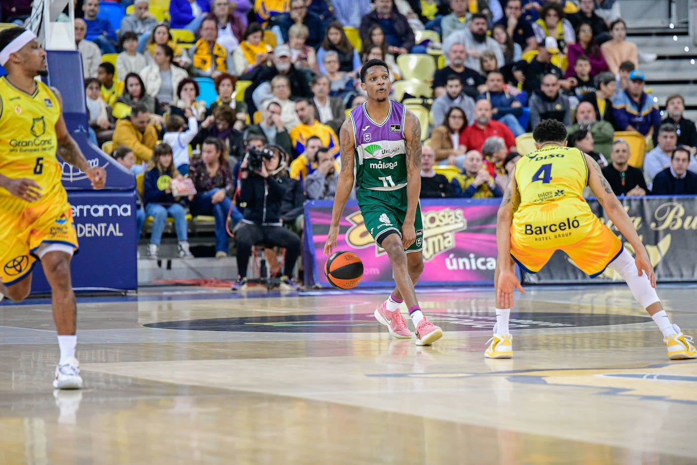 Derrota del Unicaja ante el Gran Canaria (88-70). 