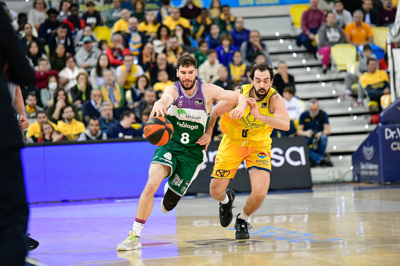 Derrota del Unicaja ante el Gran Canaria (88-70). 