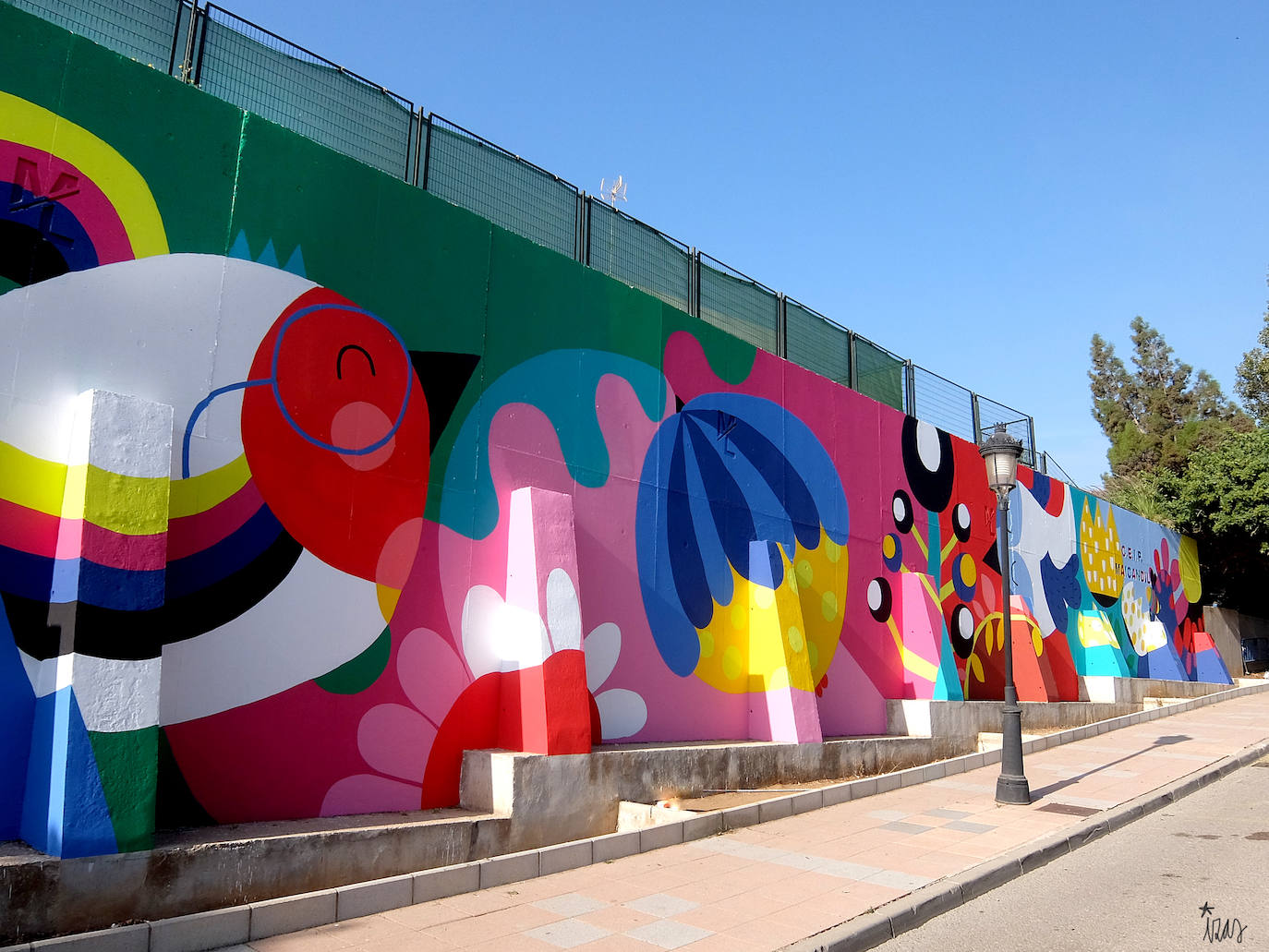 Mural del CEIP Maicandil (Manilva)