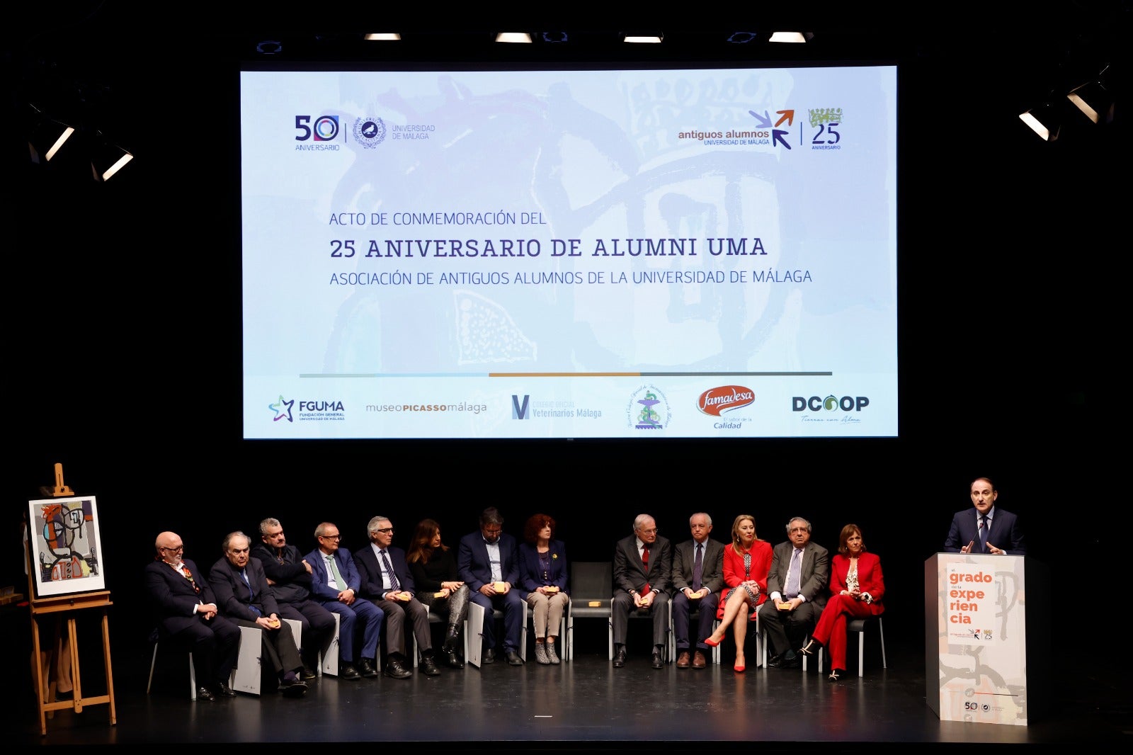 Fotos: La asociación de antiguos alumnos de la UMA Alumni celebra su 25.º aniversario