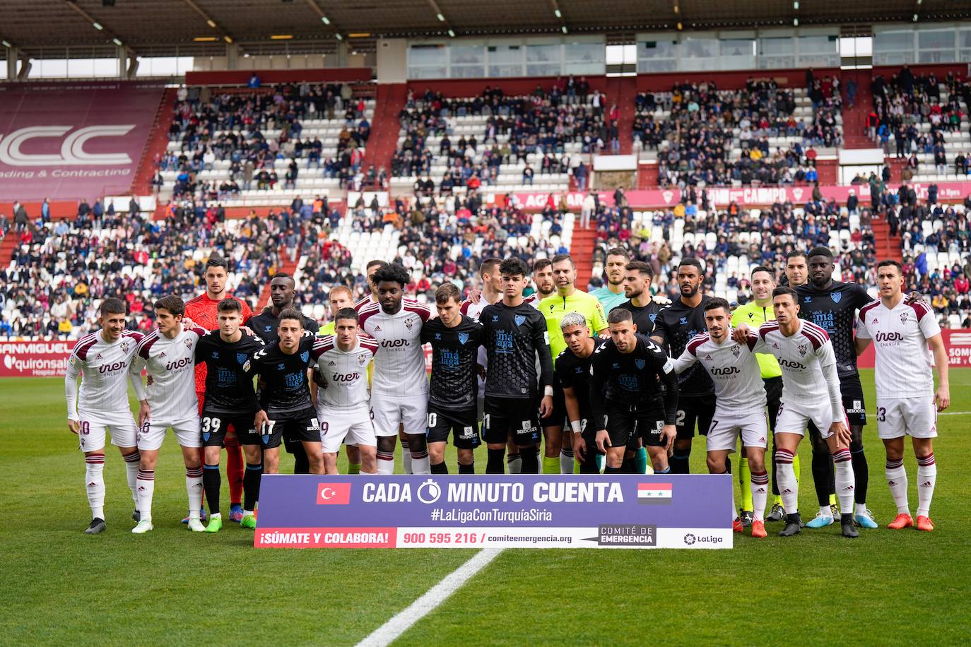 Las mejores fotos del Albacete-Málaga