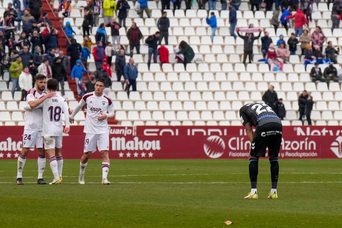 Las mejores fotos del Albacete-Málaga