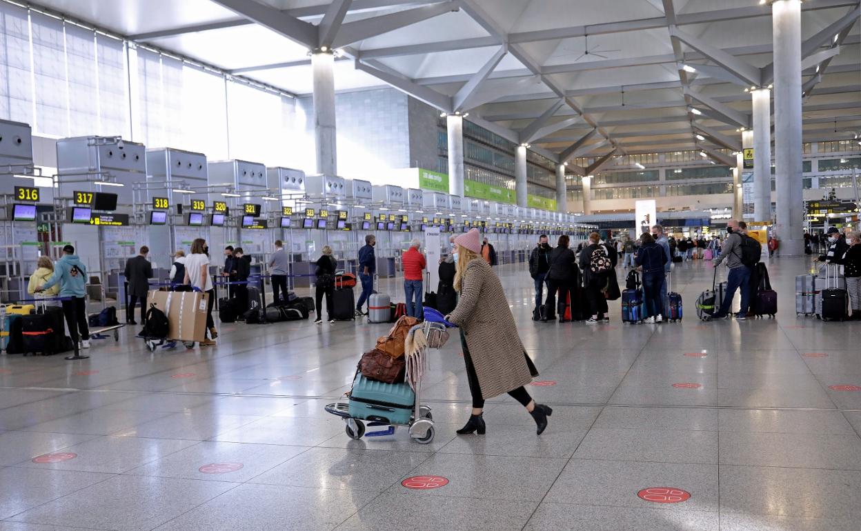 imagen de archivo del aeropuerto de Málaga. 