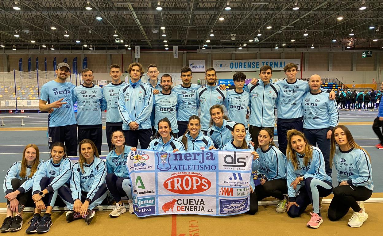 Un quinto y un sexto puesto para el Club Nerja en el Nacional de Clubes absoluto