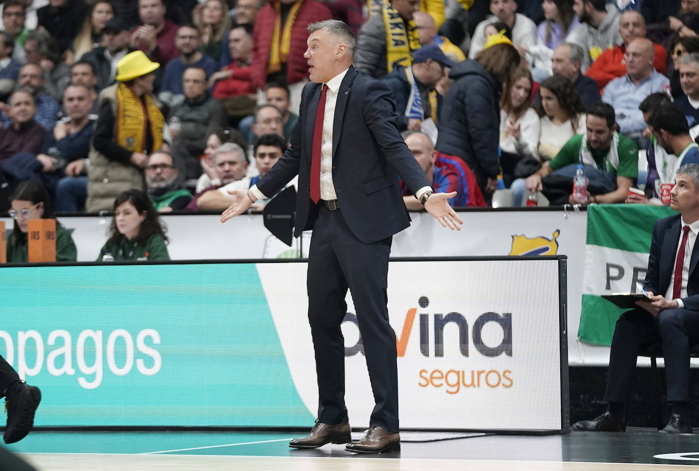 Las mejores fotografías del Barcelona-Unicaja de la Copa del Rey de Baloncesto 2023. 