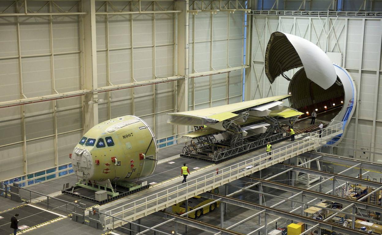 El sector aeronáutico .