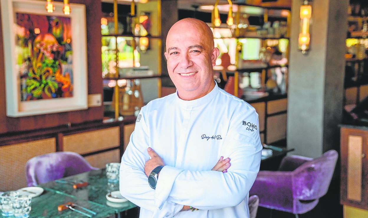 El chef Diego del Río repasa su trayectoria en menús con invitados