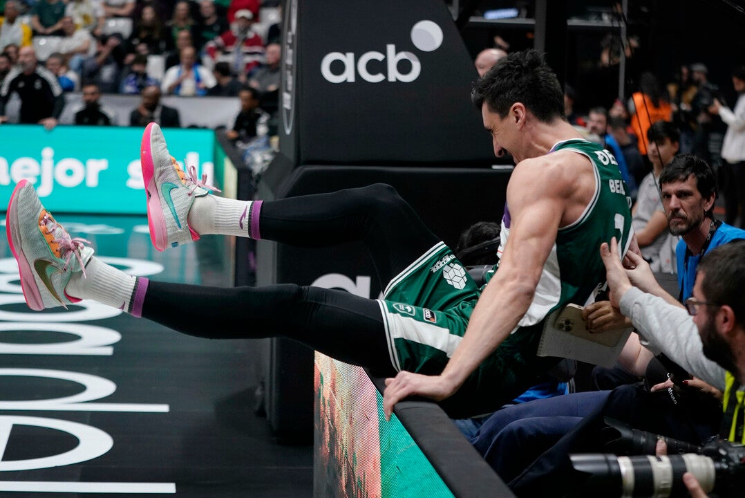 Partido disputado en el Olimpic de Badalona.