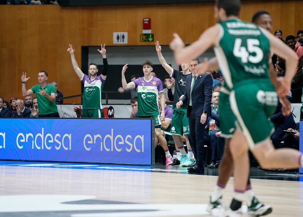 Partido disputado en el Olimpic de Badalona.