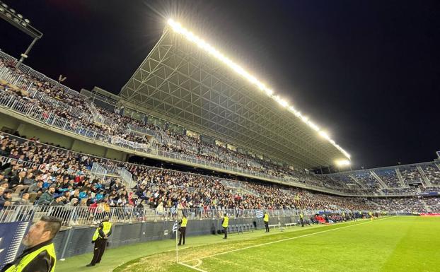 Horario y dónde ver por televisión el partido Málaga-Zaragoza