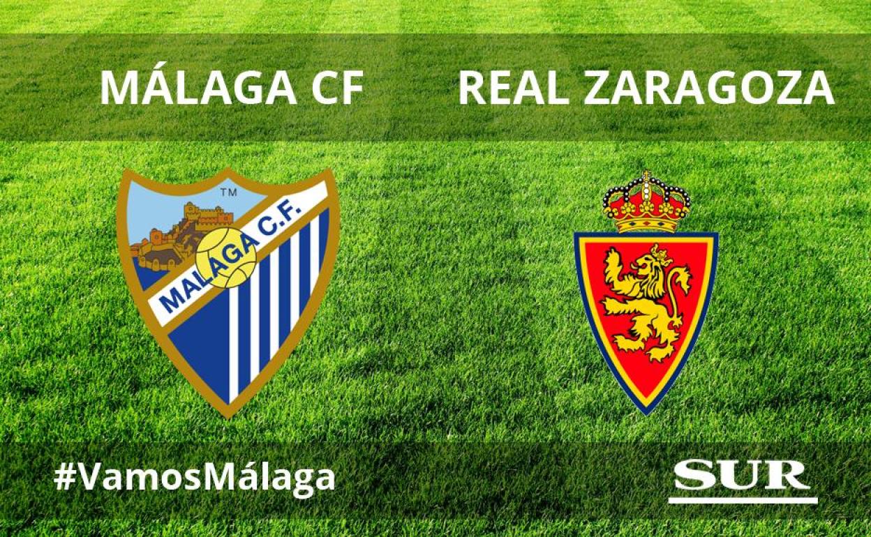 Así fue la victoria vital del Málaga frente al Zaragoza