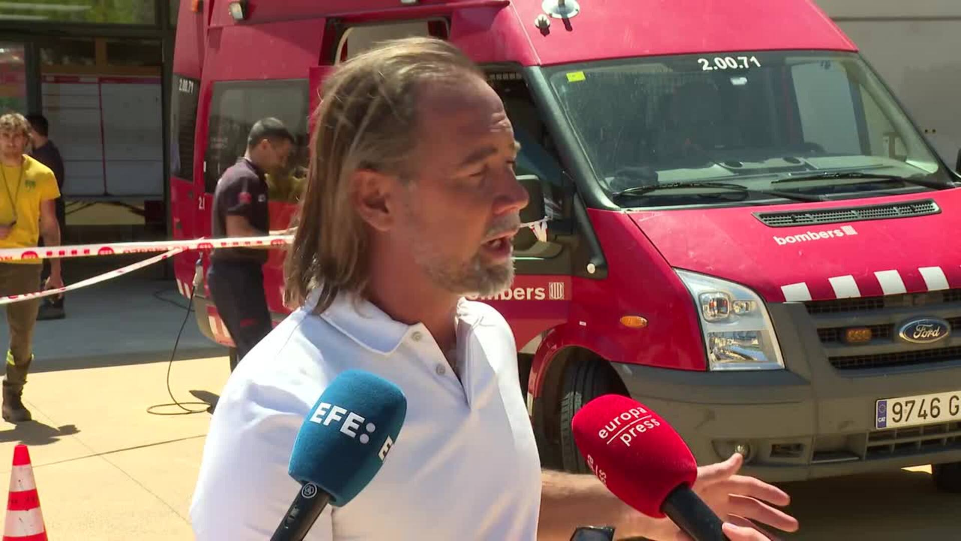 El alcalde de Colera (Girona) asegura que se respira "tranquilidad absoluta" tras el incendio