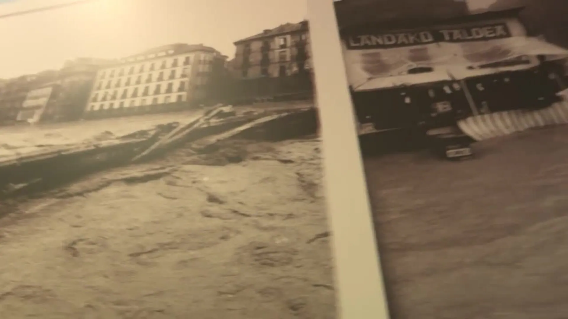 Una exposición fotográfica recuerda las inundaciones de Bilbao de 1983