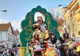 Imagen de la cabalgata de Torre del Mar.