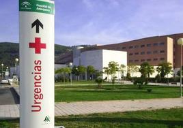 Hospital de Antequera, donde este jueves se celebrará una concentración de repulsa.