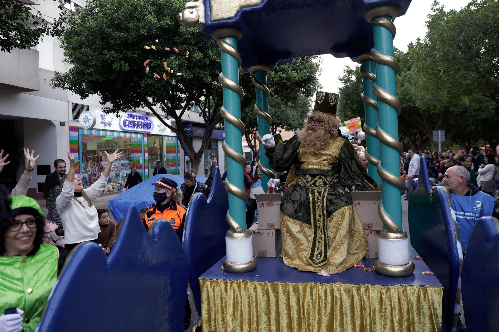 Cabalgata de Reyes en Teatinos.