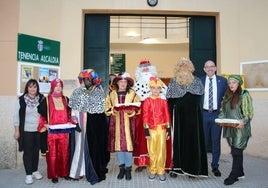 Salida de la cabalgata de Sus Majestades los Reyes Magos en la barriada El Sexmo.