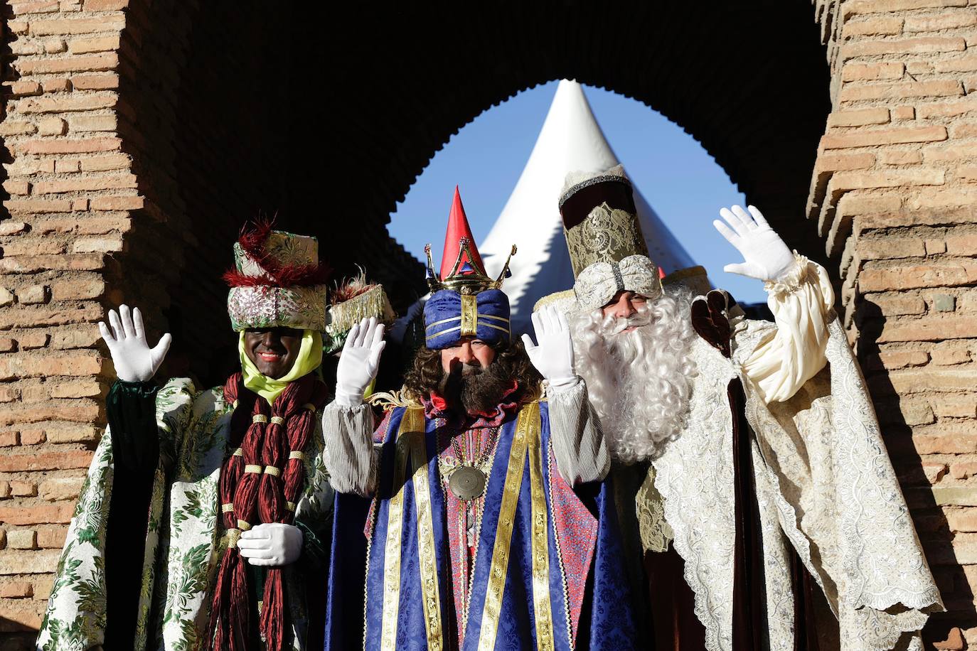 La Cabalgata de los Reyes Magos en Málaga 2024, en fotos