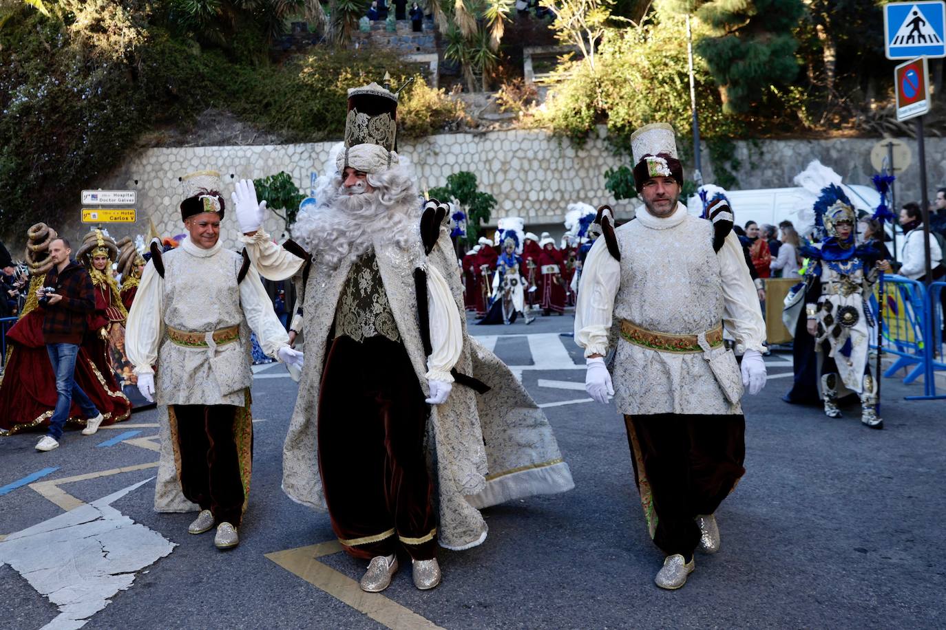 La Cabalgata de los Reyes Magos en Málaga 2024, en fotos