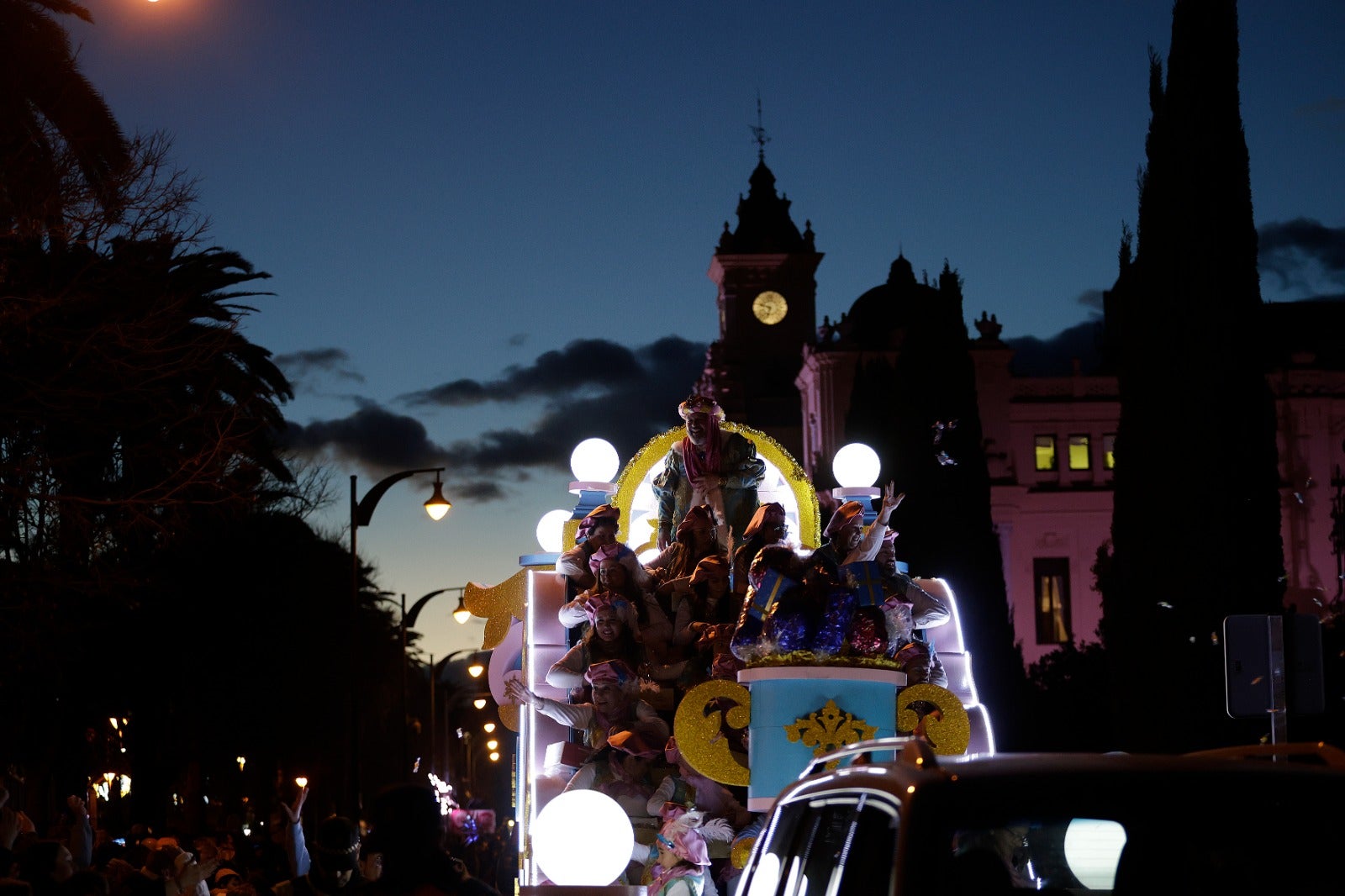 La Cabalgata de los Reyes Magos en Málaga 2024, en fotos