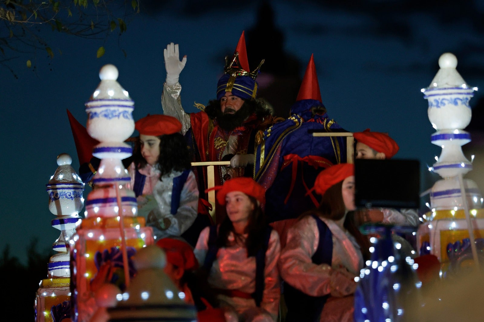 La Cabalgata de los Reyes Magos en Málaga 2024, en fotos