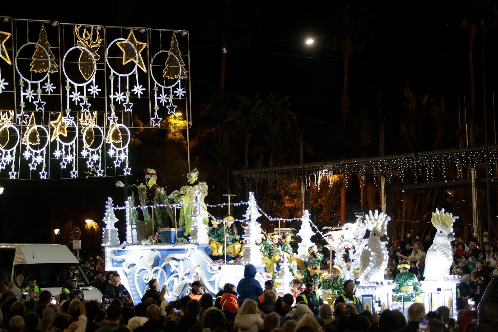 La Cabalgata de los Reyes Magos en Málaga 2024, en fotos