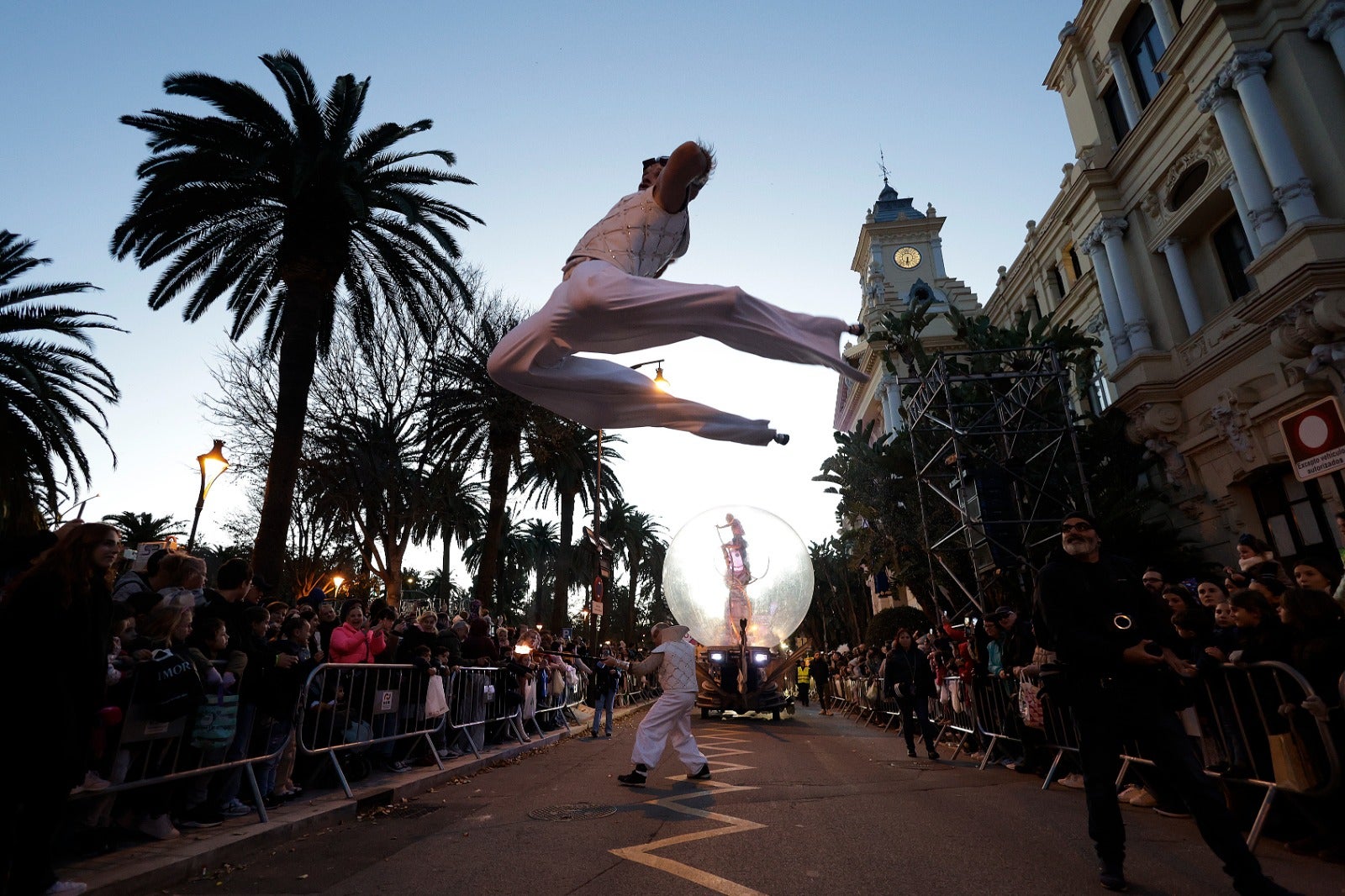 La Cabalgata de los Reyes Magos en Málaga 2024, en fotos