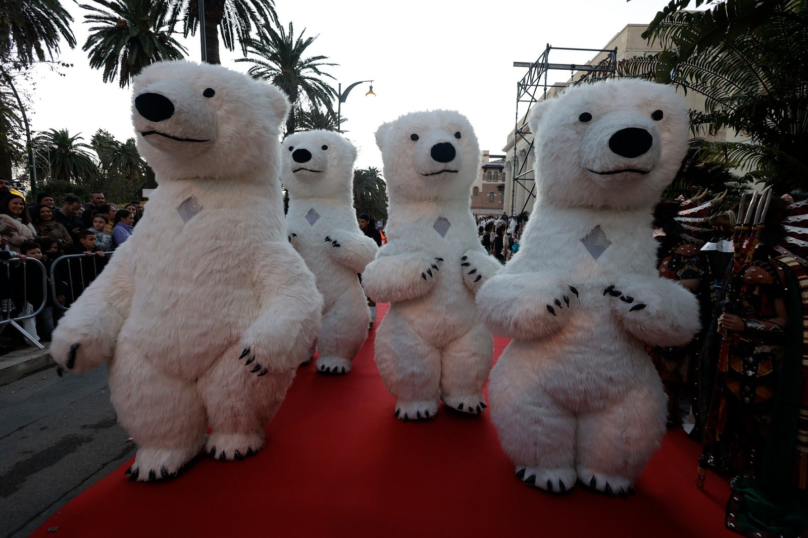 La Cabalgata de los Reyes Magos en Málaga 2024, en fotos