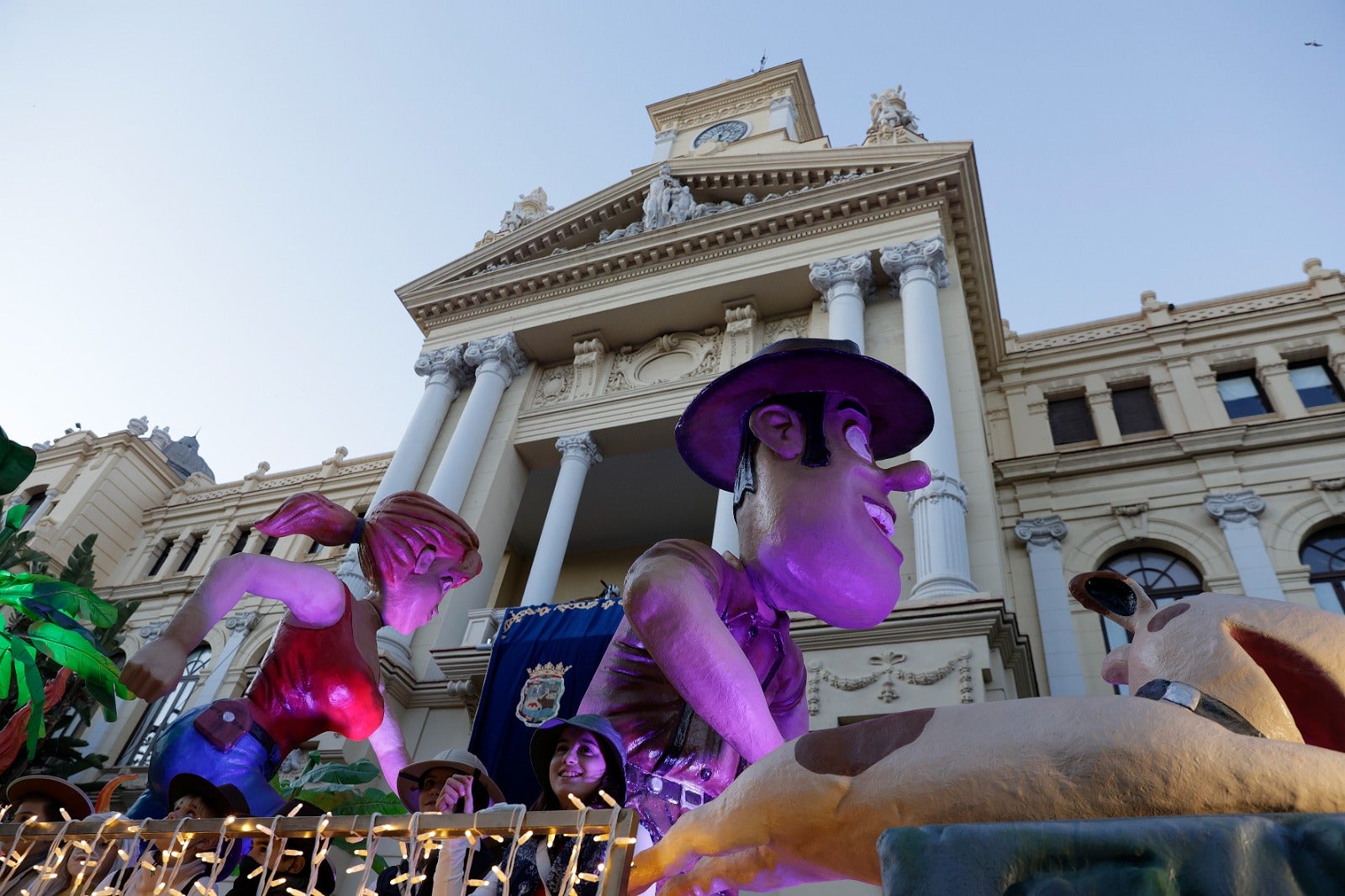 La Cabalgata de los Reyes Magos en Málaga 2024, en fotos