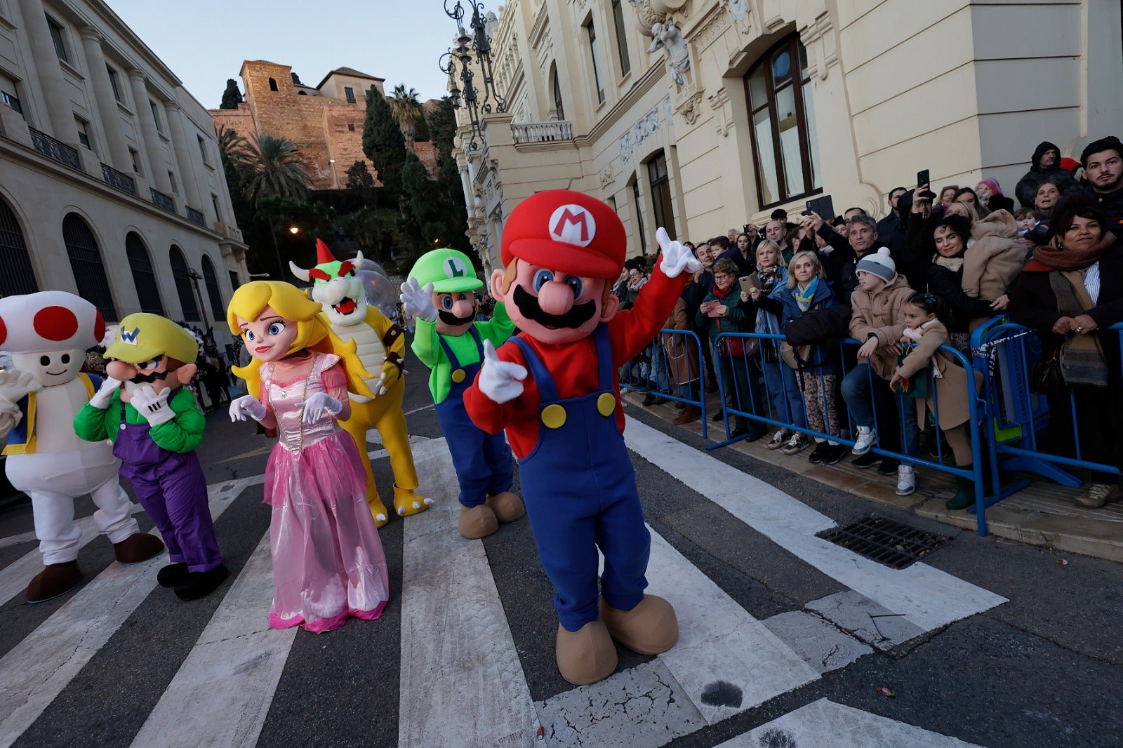 La Cabalgata de los Reyes Magos en Málaga 2024, en fotos