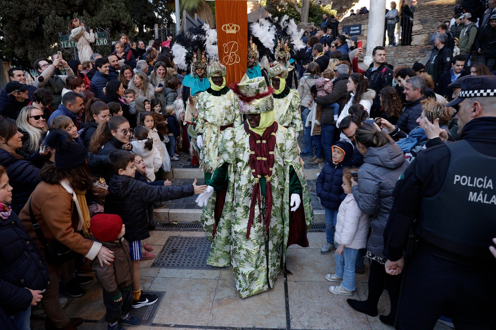 La Cabalgata de los Reyes Magos en Málaga 2024, en fotos