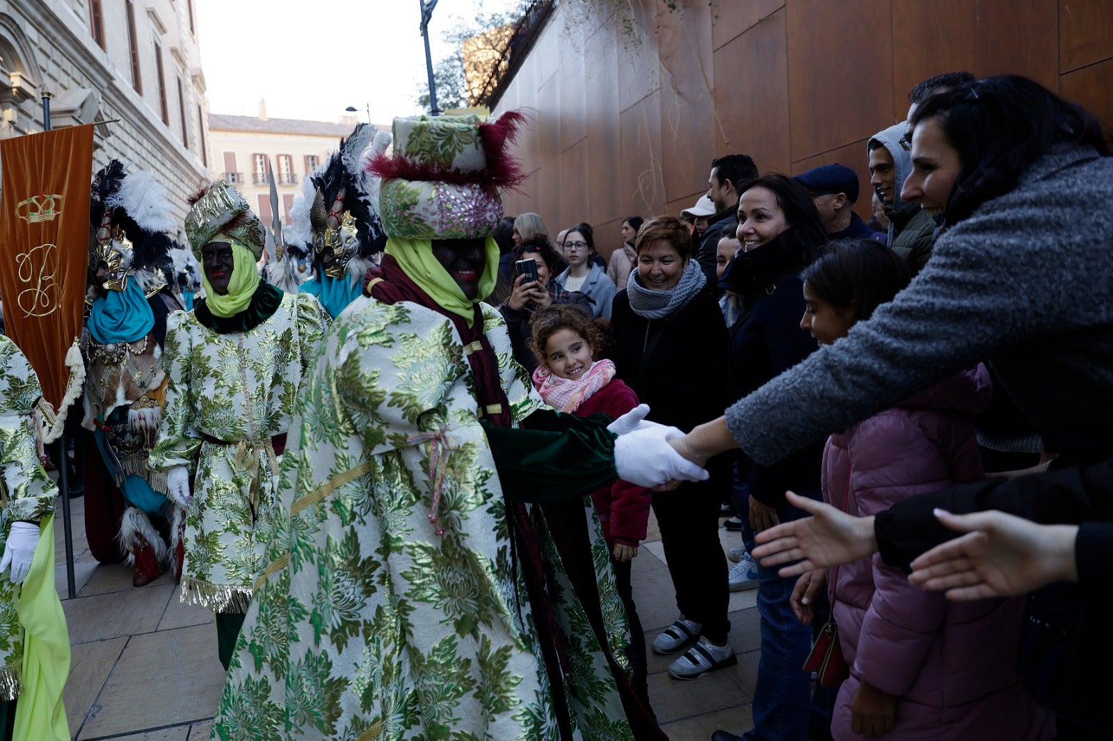La Cabalgata de los Reyes Magos en Málaga 2024, en fotos