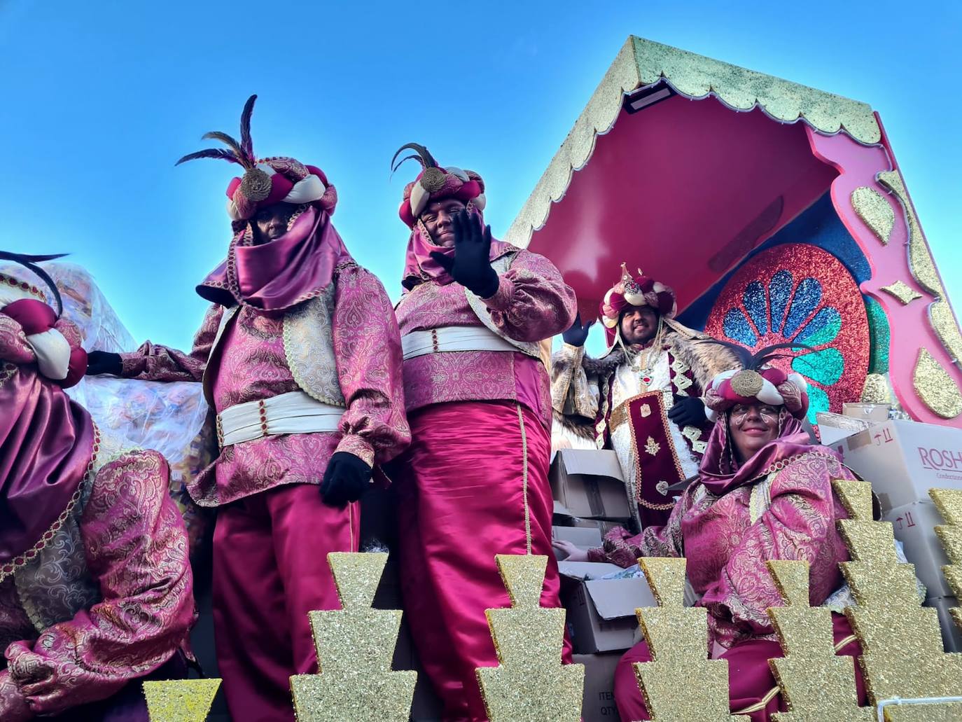 Los Reyes Magos, en su visita a Ronda