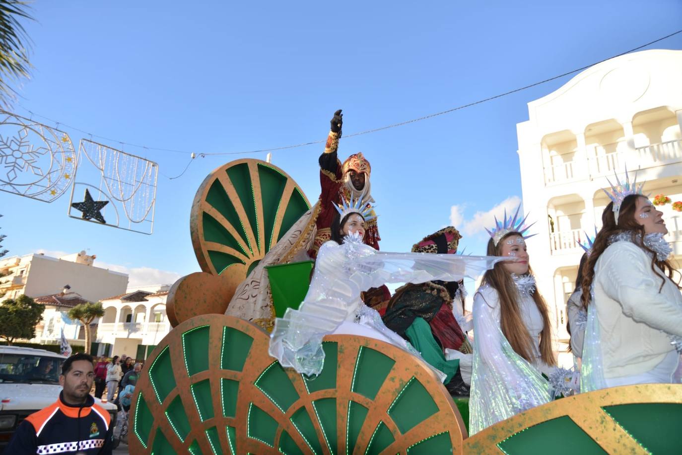 Melchor, Gaspar y Baltasar, a su paso por Torrox